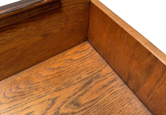 Art Deco Modernist Open Bookcase by P.E.L. Izeren for De Genneper Molen, 1920s